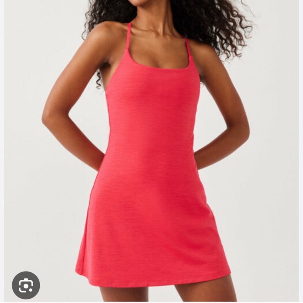 NWT outdoor voices move free dress in passion fruit